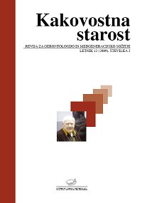 Kakovostna starost letnik 12, številka 3