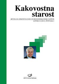 Kakovostna starost letnik 16, številka 1