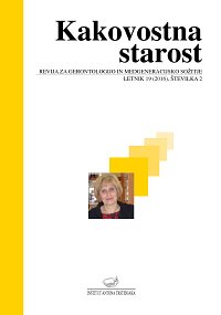 Kakovostna starost letnik 19, številka 2