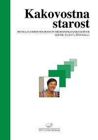 Kakovostna starost letnik 20, številka 1