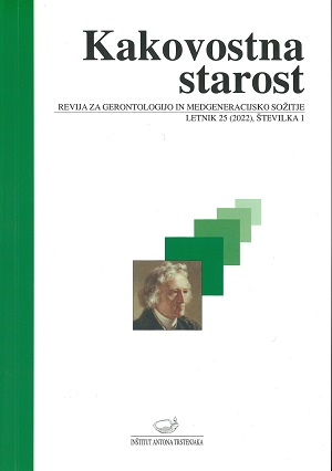 Kakovostna starost letnik 25, številka 1