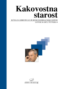 Kakovostna starost letnik 26, številka 4