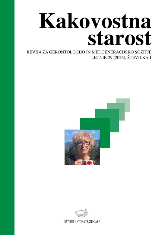 Kakovostna starost letnik 29, številka 1
