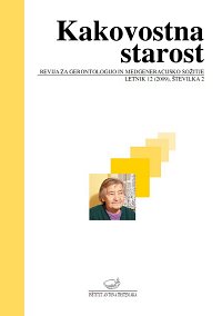 Kakovostna starost letnik 12, številka 2