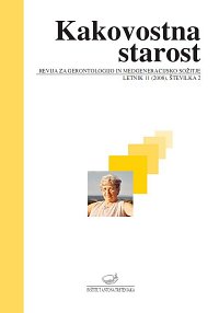 Kakovostna starost letnik 11, številka 2