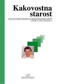 Kakovostna starost letnik 11, številka 1