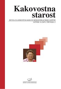 Kakovostna starost letnik 10, številka 3