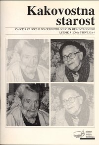 Kakovostna starost letnik 5, številka 4