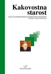 Kakovostna starost letnik 13, številka 1