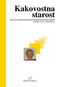 Kakovostna starost letnik 14, številka 2